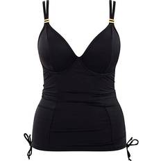 Elastane/Lycra/Spandex - Women Tankinis Panache Anya Riva Balconnet Tankini - Black