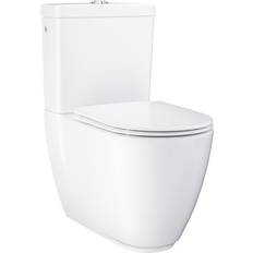 Sans Rebord Toilettes à Eau Grohe Essence Cuvette au sol, 3957200H, blanc