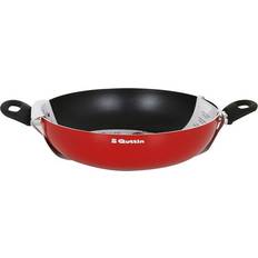 Cast Iron Hob Stir Fry Pans Quttin Honda 32 cm