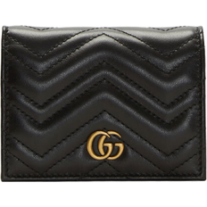 GG Marmont card case Wallet - Black