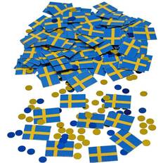 Sankthans Konfetti Hisab Joker Confetti Flags Sweden Blue/Yellow