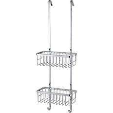 Plata Organizadores de puerta TESA Cesta De Baño AL233P 25 x 16.3 x 75 cm