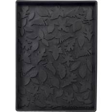 Gomma Tappeti d'ingresso Tica Copenhagen Leaves Black 28x38cm