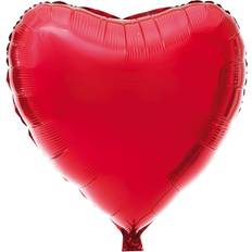 Fars dag Tekst- & Temaballoner Hisab Joker Foil Ballon Big Heart Red