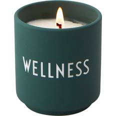 Gröna Doftljus Design Letters Wellness Doftljus