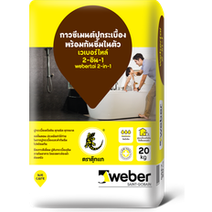 Weber pudsmørtel Weber Saint-Gobain Grout Brown 25kg