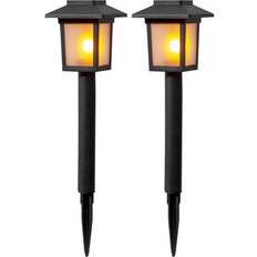 Gul - IP44 Gulvlamper & Havelamper Star Trading Flame Mini Pullert 23cm