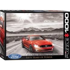 Eurographics 2015 Ford Mustang GT Fifty Years of Power 1000 Pieces