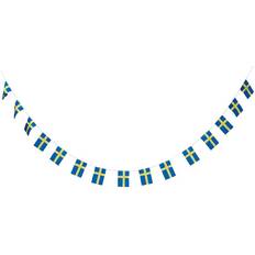 Blå gul girlang Hisab Joker Garlands Swedish Flag Gold/Blue