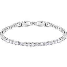 Swarovski Shiny Bracelets Swarovski Matrix Tennis Bracelet - Silver/Transparent