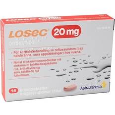 AstraZeneca Receptfria läkemedel Losec 20mg 14 st Tablett