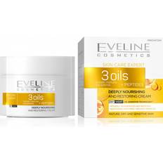 Eveline Cosmetics Skin Care Expert 3 Oils Deeply Nourishing & Restoring Day & Night Cream 50ml