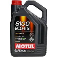 5 w 20 oil Motul 8100 Eco-lite 5W-20 Motor Oil 1.321gal