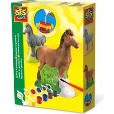 Hevonen Luovuussetit SES Creative Horse Casting & Painting Set 01211