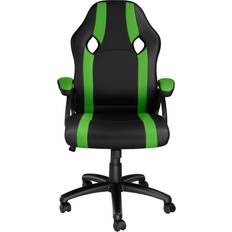 tectake Goodman Gaming Chair - Black/Green