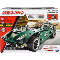 Métal Jeux de Construction Meccano 5 in 1 Roadster Cabriolet