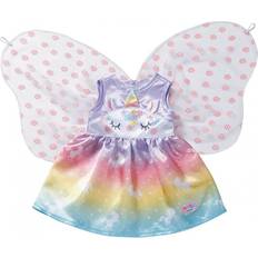 Einhörner Puppen & Puppenhäuser Zapf Baby Born Unicorn Fairy Outfit 43m