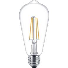 Lampen Philips E27 Edison Led Lamp ST64 7W=60W 2700K Helder 827