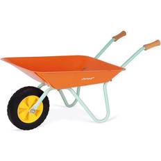 Metal Wheelbarrows Janod Happy Garden Metal Wheelbarrow