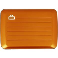 Orange Card Cases Ögon Stockholm V2.0 Wallet - Orange Aluminium