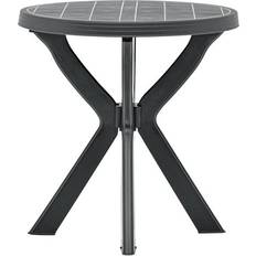 Gris Tables de Bistrot d'Extérieur vidaXL Bistro Ø70cm