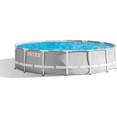 Piscines Intex Piscine tubulaire Ronde Prism Frame 4.27 x 1.07 m