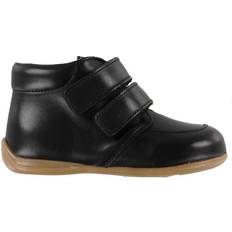 Sort Lær at gå-sko Børnesko En Fant Starter Shoes - Black