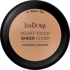 Isadora velvet touch compact powder Isadora Velvet Touch Sheer Cover Compact Powder #47 Warm Tan