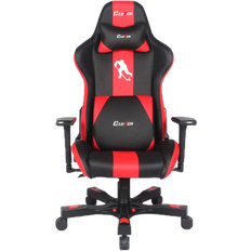 Gaming stoler Clutch Chairz Crank Series Charlie Hockey Professional Gaming Chair - Black/Red