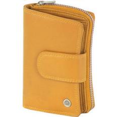 Greenburry Spongy Nappa Leather Wallet - Yellow