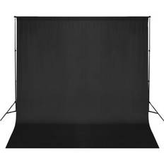 vidaXL Photo Backdrop Support System 600x300cm Black