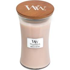 Woodwick Vanilla & Sea Salt Large Vela Aromática 624g