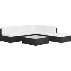 vidaXL 44602 Outdoor Lounge Set, 1 Table incl. 5 Sofas