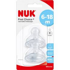 Accessori per biberon Nuk 10721265 tettarelle first choice 6/18