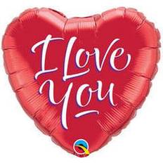 Valentijnsdag Feestartikelen Qualatex I Love You Hart Ballon 46cm