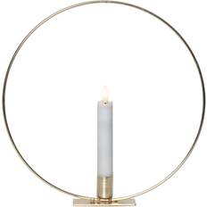 Brass LED Candles Star Trading Flamme LED Candle 28cm