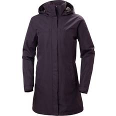 Blauw - Vrouw Regenjassen Helly Hansen Aden Insulated Regenjas - Navy