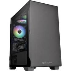 Thermaltake Micro-ATX - Mini Tower (Micro-ATX) Kabinetter Thermaltake S100 TG Tempered Glass