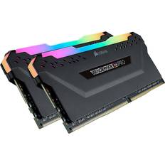 Corsair Vengeance RGB PRO DDR4 kit 64 Go: 2 x 32 Go DIMM 288 broches 4000 MHz PC4-32000 CL18 1.35 V mémoire sans tampon non ECC noir