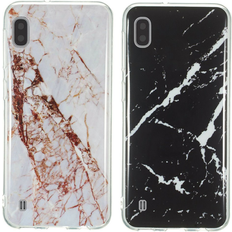 Samsung Galaxy A10 Mobilskal Star Gadgets Marble Cover for Galaxy A10