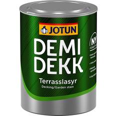 Jotun Demidekk Decking Lasyrfärg Skimmer Grey, Stone Gray, Soot Gray,Terrace Gray,Natural Gray, Natural Silver Gray, Gray Black 0.75L