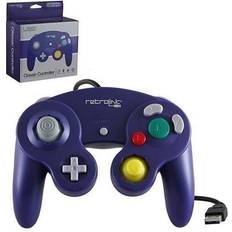 Game-Controllers Retrolink Gamecube Style USB Controller - Purple