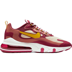 Nike Air Max 270 React Noble Red Team Gold Men's