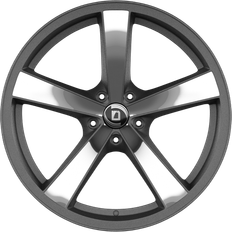 21" - 5/120 Autofelgen Diewe Trina Platininox Platinum Matte 9x21 5/120 ET35 72.6