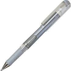 Pentel Hybrid K230-W Silver Rollerball Pen Set of 12 Pieces