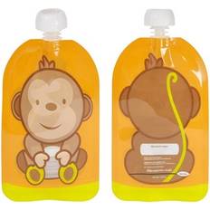 Baby Food Pouch Bottom Opening with Zip 6-pack