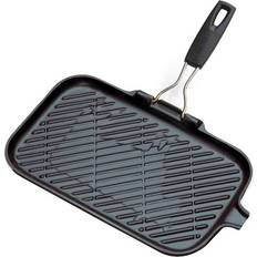 Emaille Grillpfannen Le Creuset Matte Black Cast Iron Rectangular