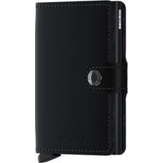 Leer Portemonnees Secrid Miniwallet - Black