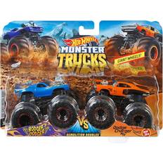 Toy Car Vehicles Hot Wheels Monster Trucks 1:64 Demo Doubles 2 Pack