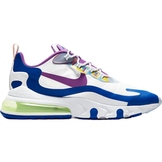 Nike Air Max 270 Shoes Nike Air Max 270 React Easter M - White/Washed Coral/Hyper Blue/Purple Nebula